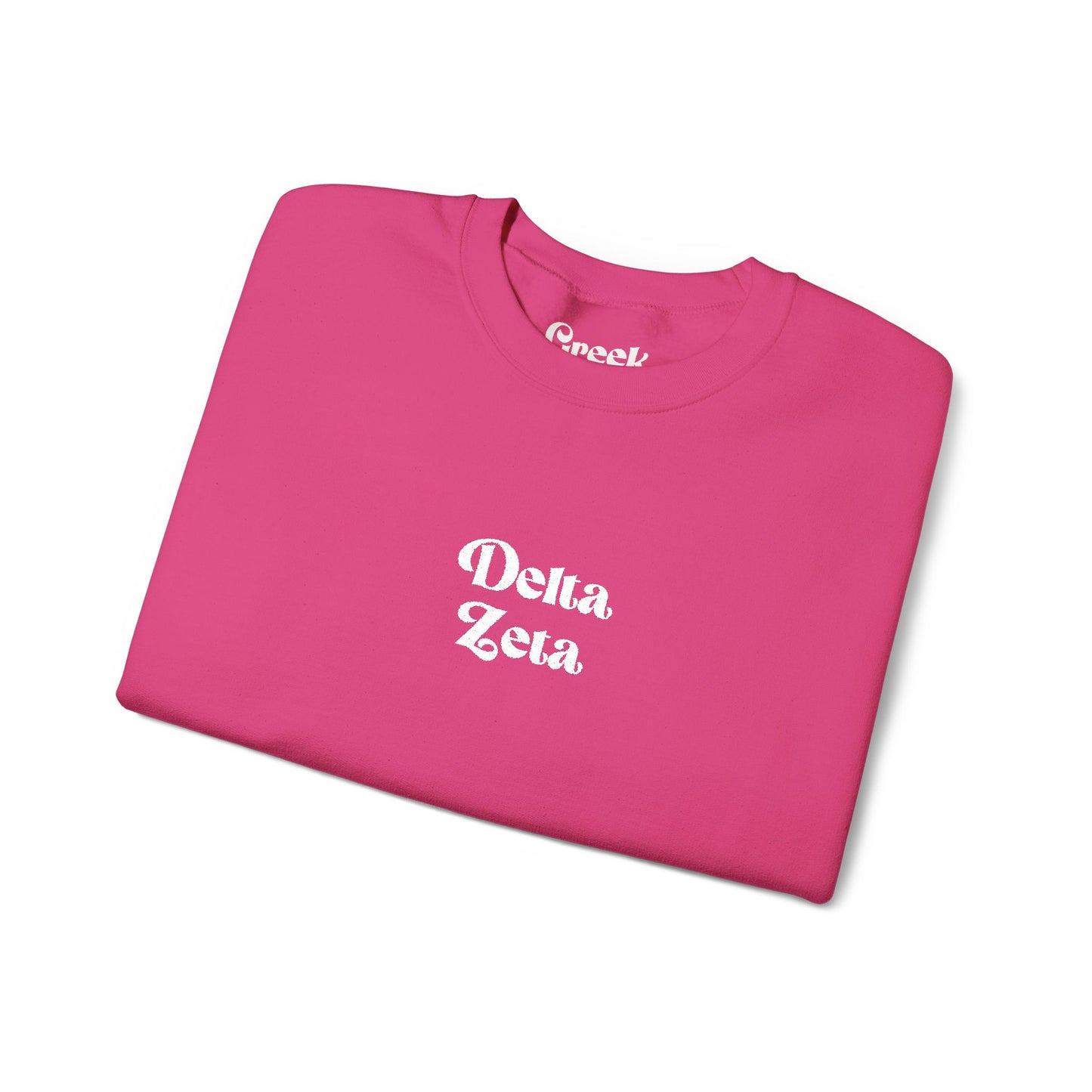 Delta Zeta Embroidered Crewneck
