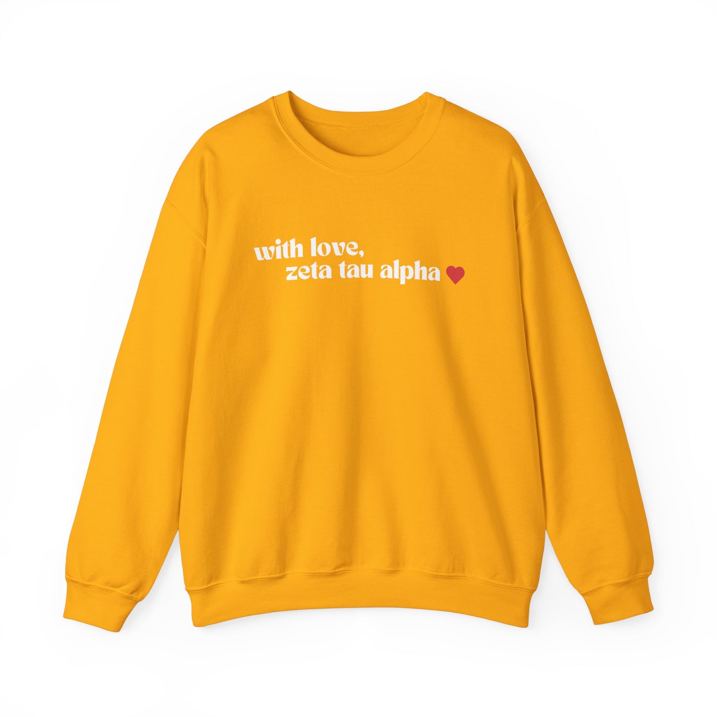 With Love, ZTA Crewneck