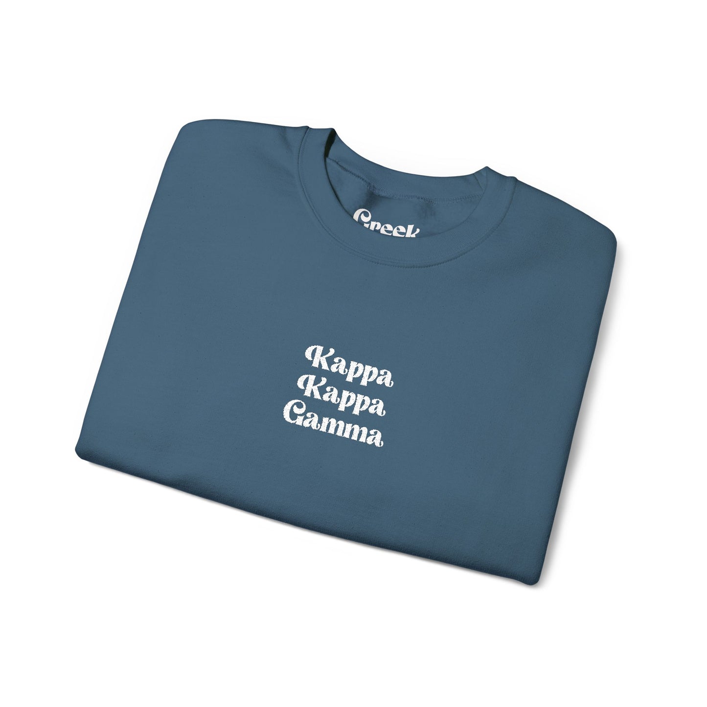 Kappa Kappa Gamma Embroidered Crewneck