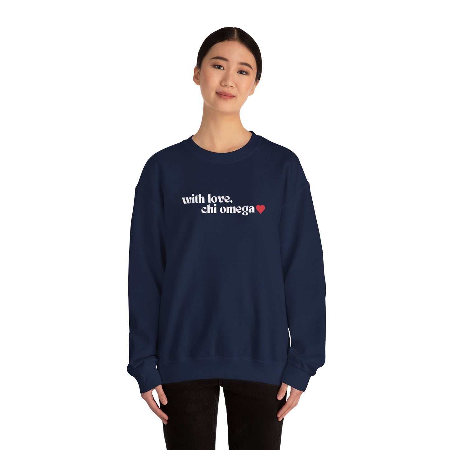 With Love, ChiO Crewneck