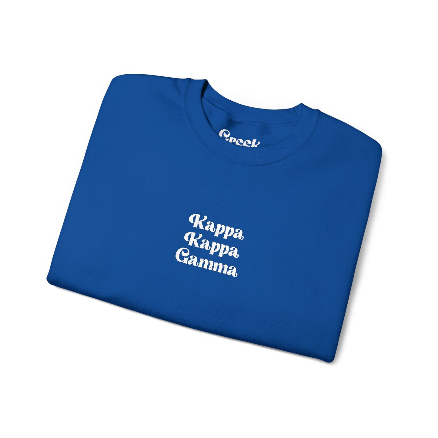 Kappa Kappa Gamma Embroidered Crewneck