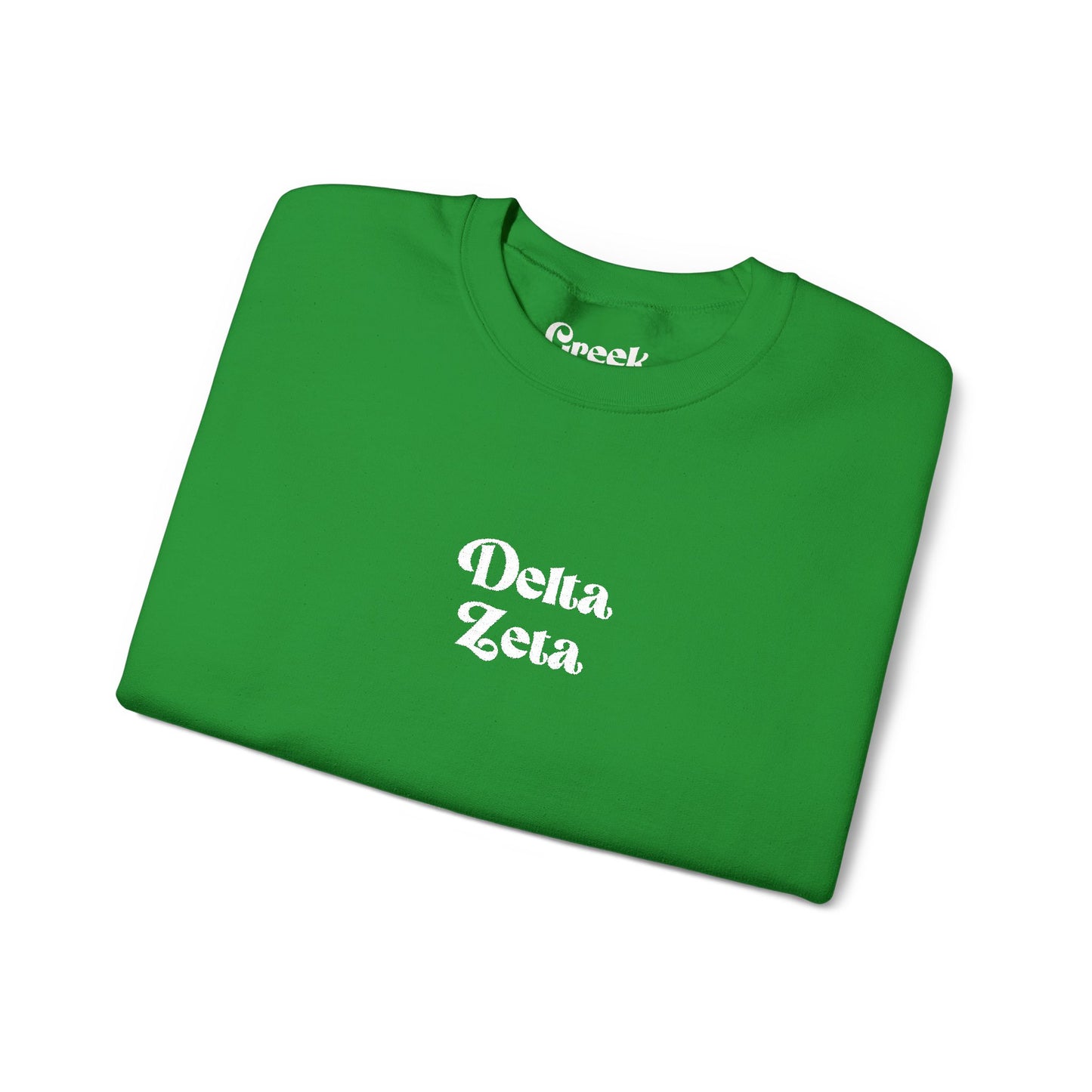 Delta Zeta Embroidered Crewneck