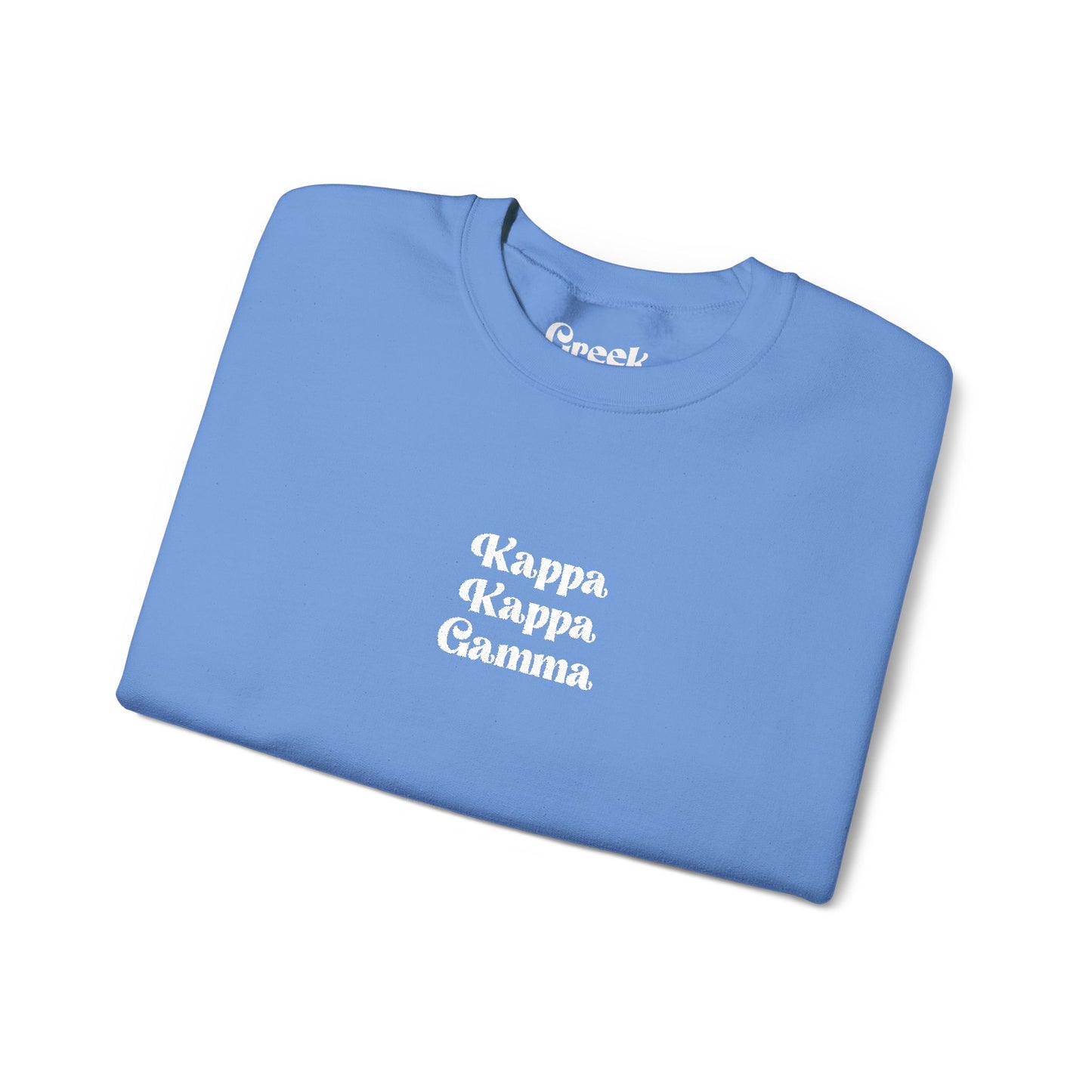Kappa Kappa Gamma Embroidered Crewneck