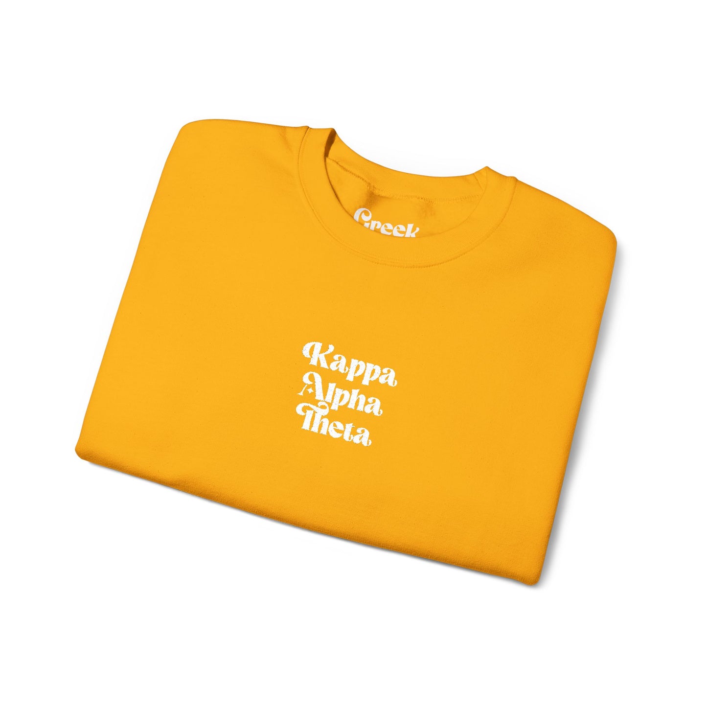 Kappa Alpha Theta Embroidered Crewneck