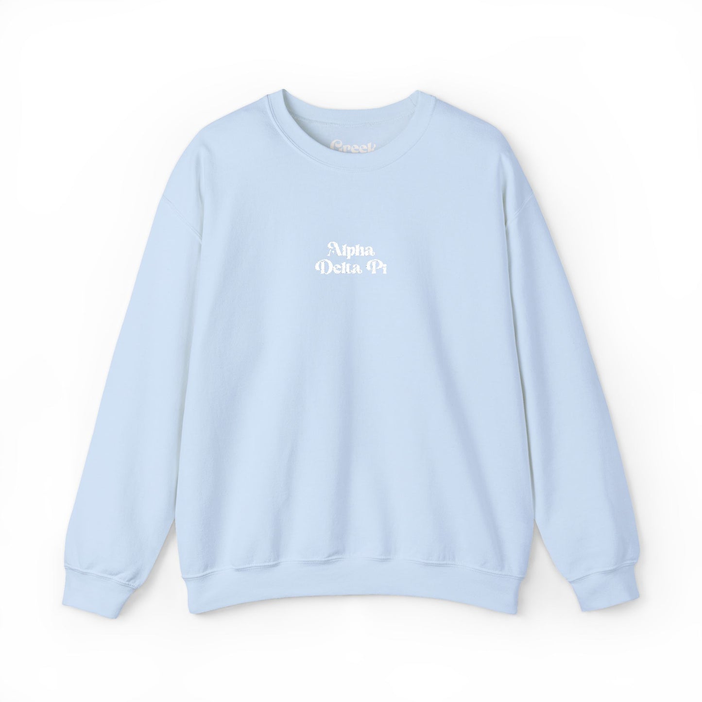 Alpha Delta Pi Embroidered Crewneck