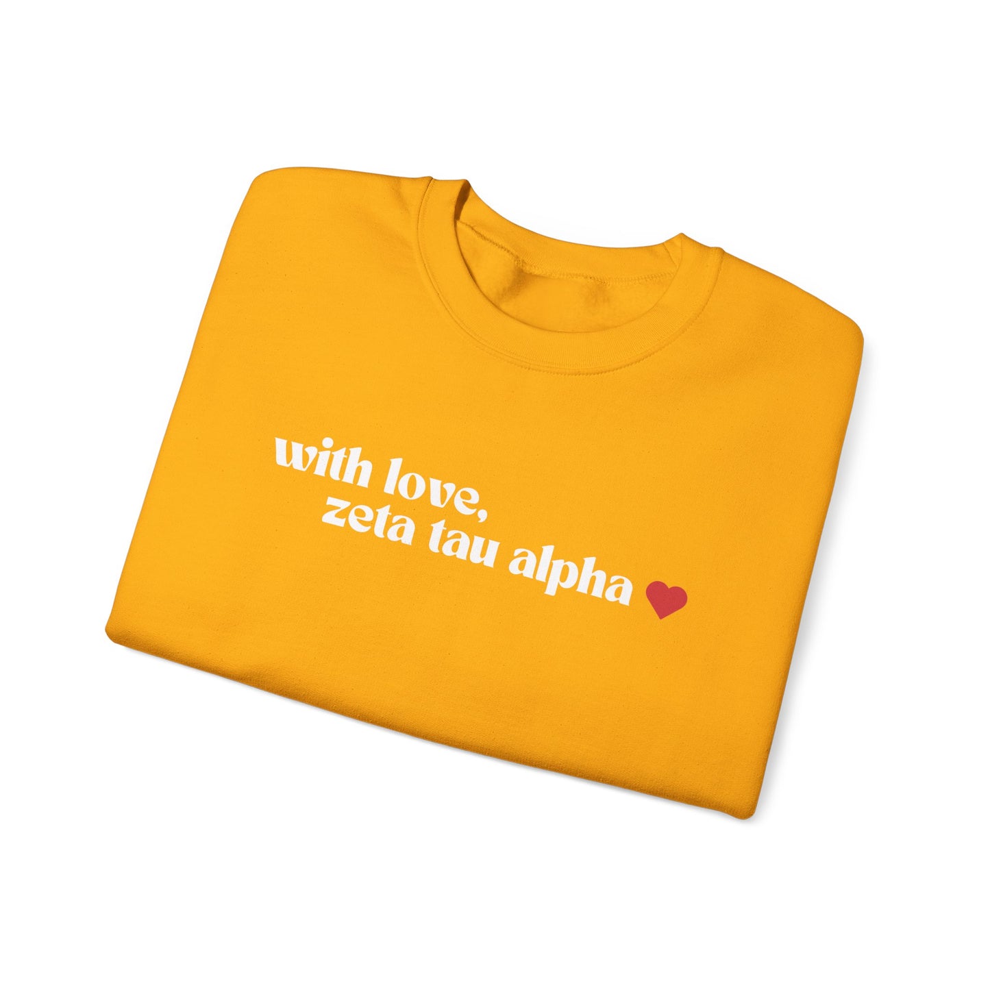 With Love, ZTA Crewneck
