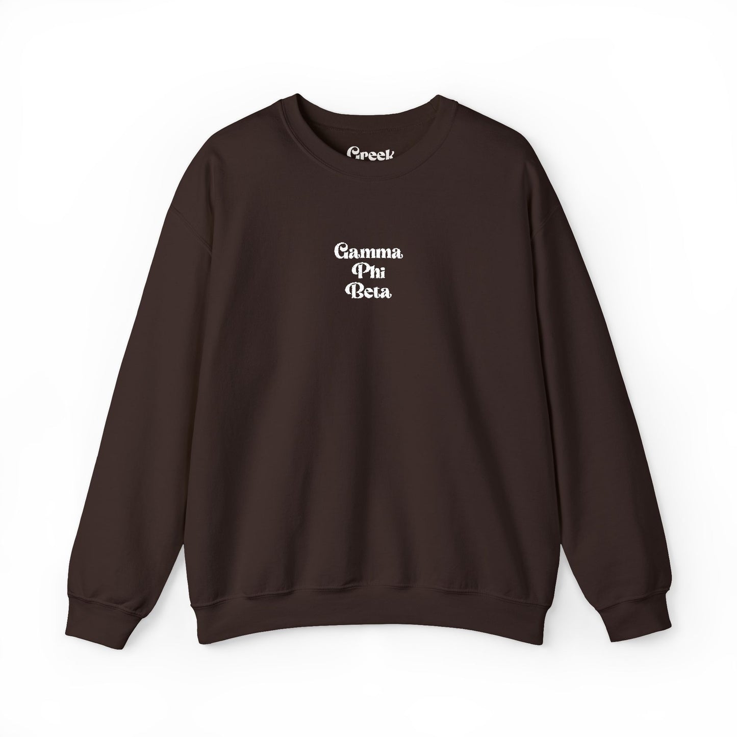 Gamma Phi Beta Embroidered Crewneck
