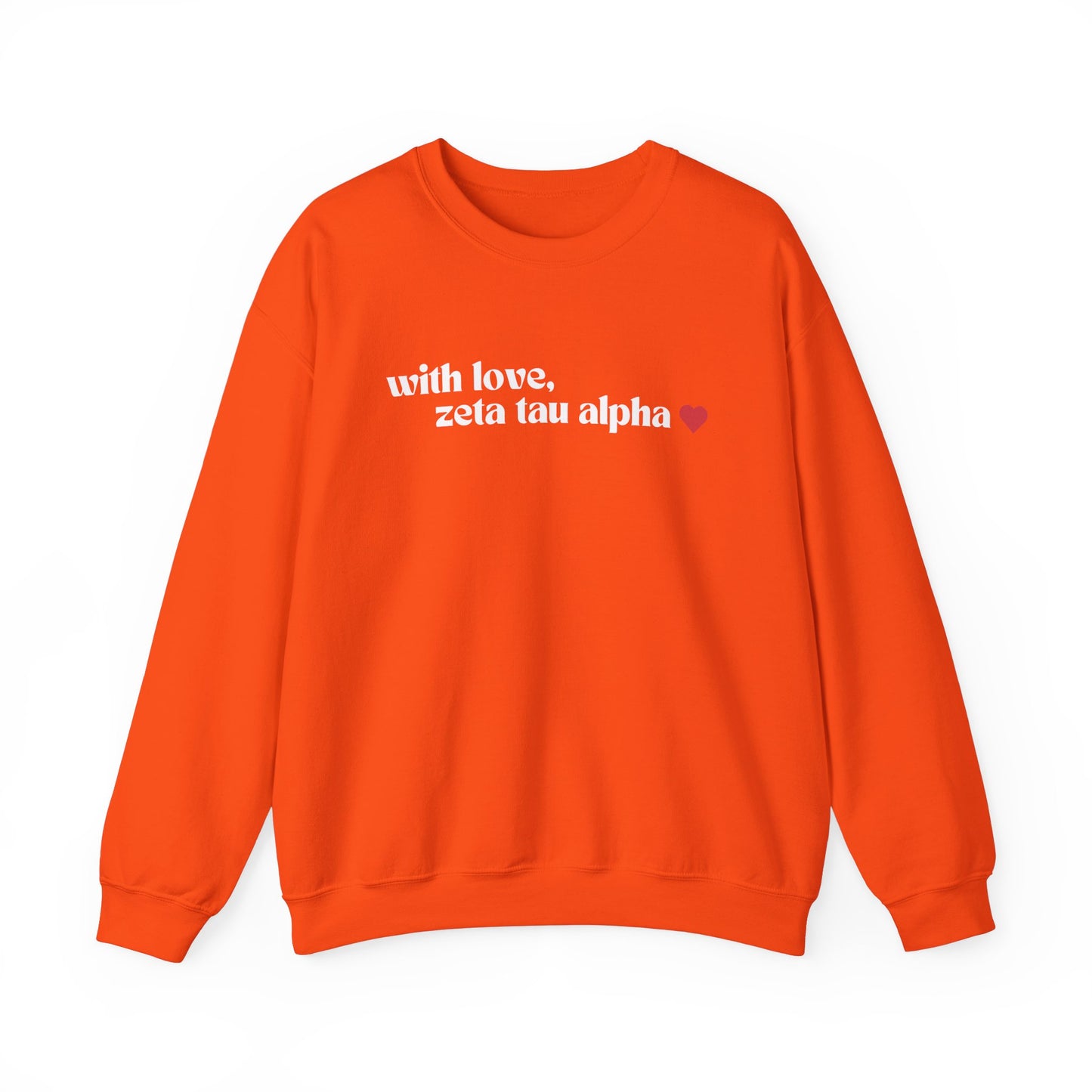With Love, ZTA Crewneck