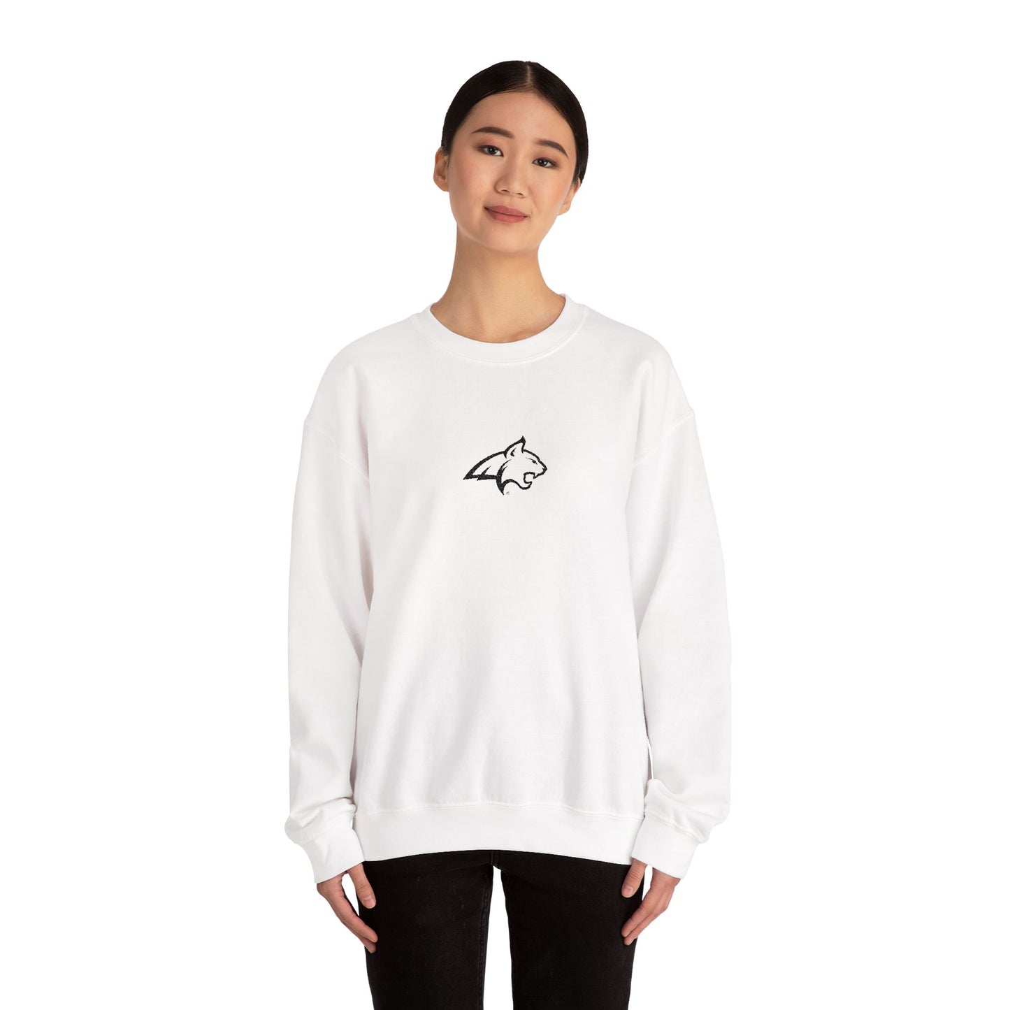 Bobcat Logo Embroidered Crewneck