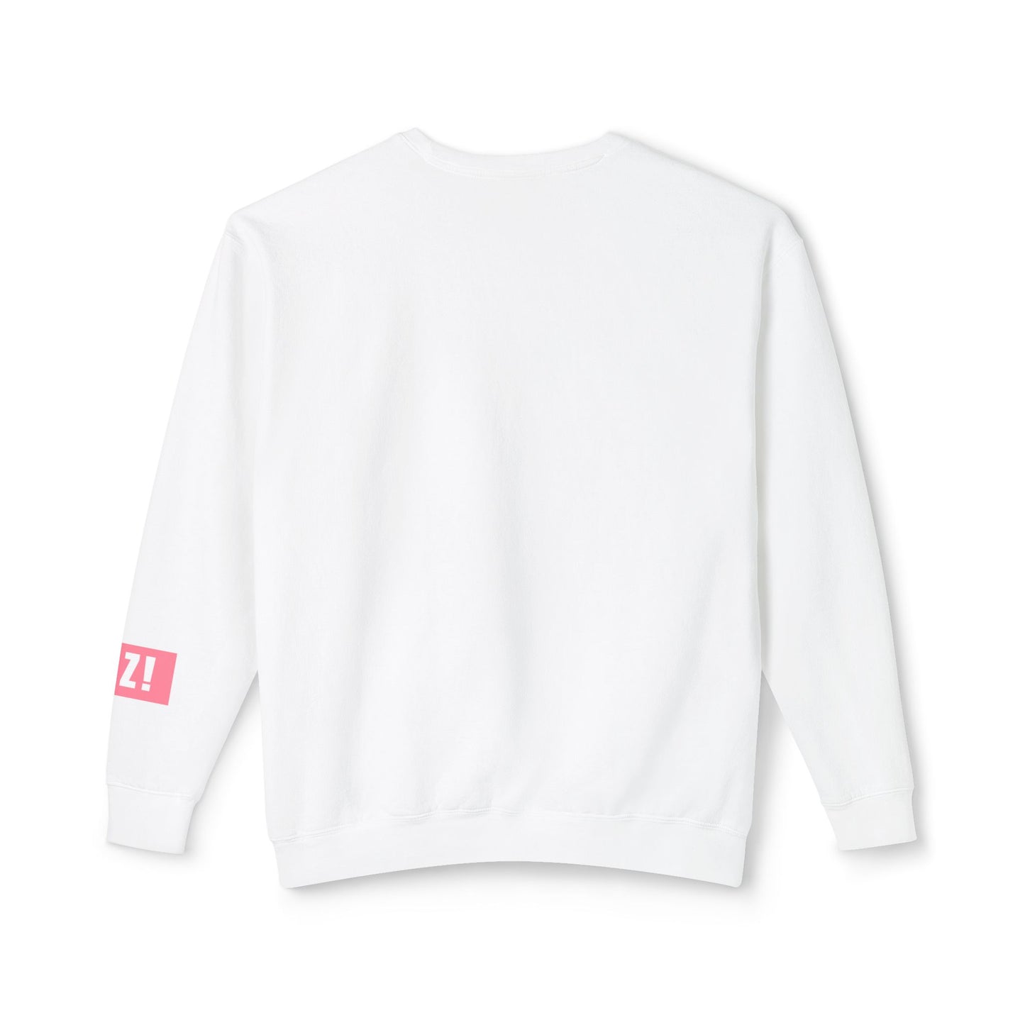 DELTA ZETA! Pink Crewneck