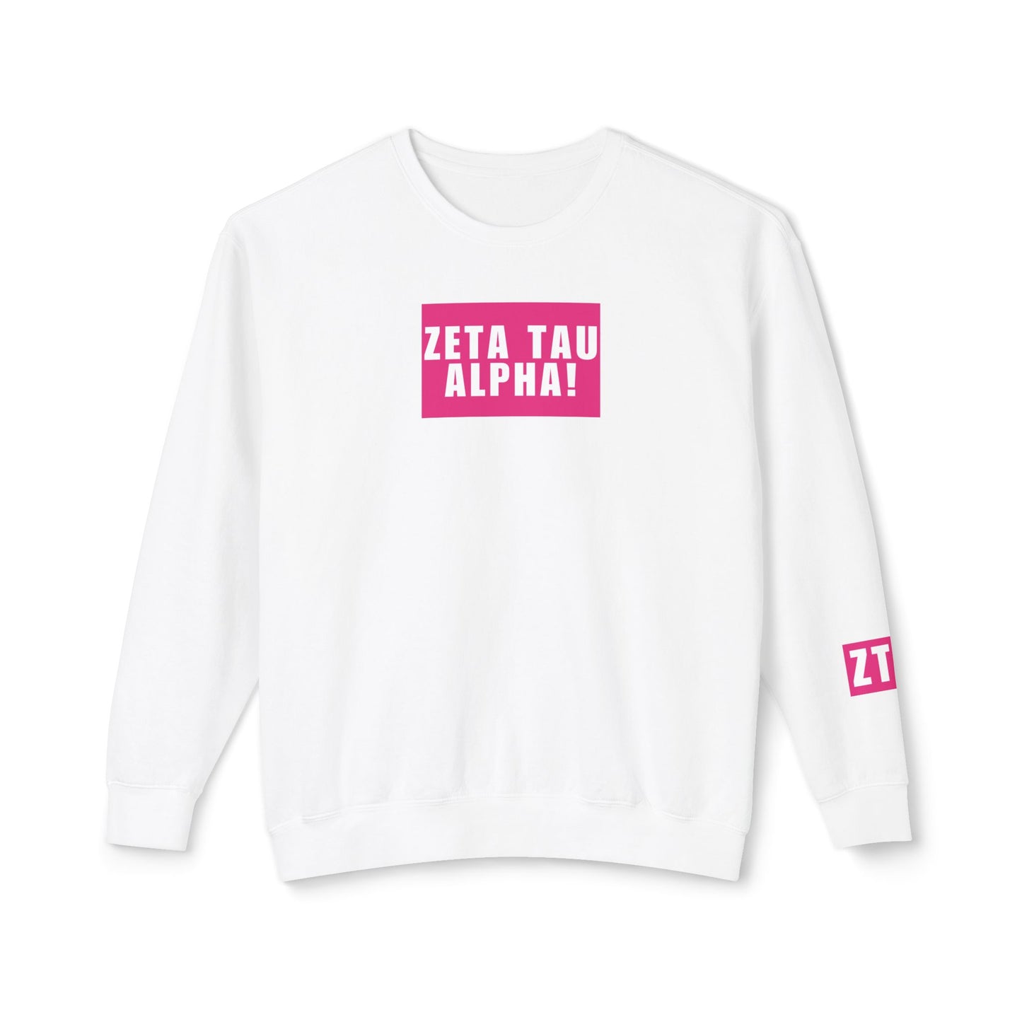 ZETA! Pink Crewneck