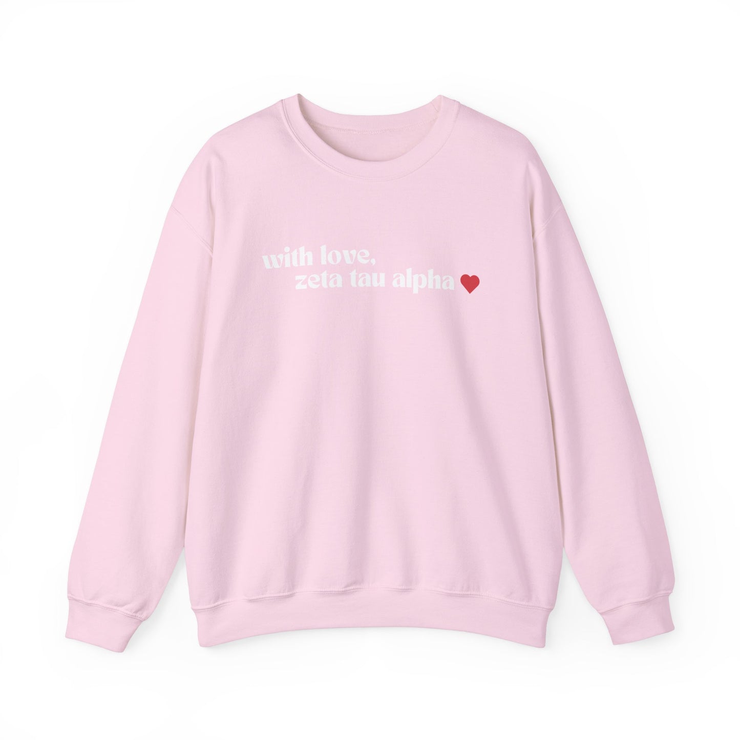 With Love, ZTA Crewneck