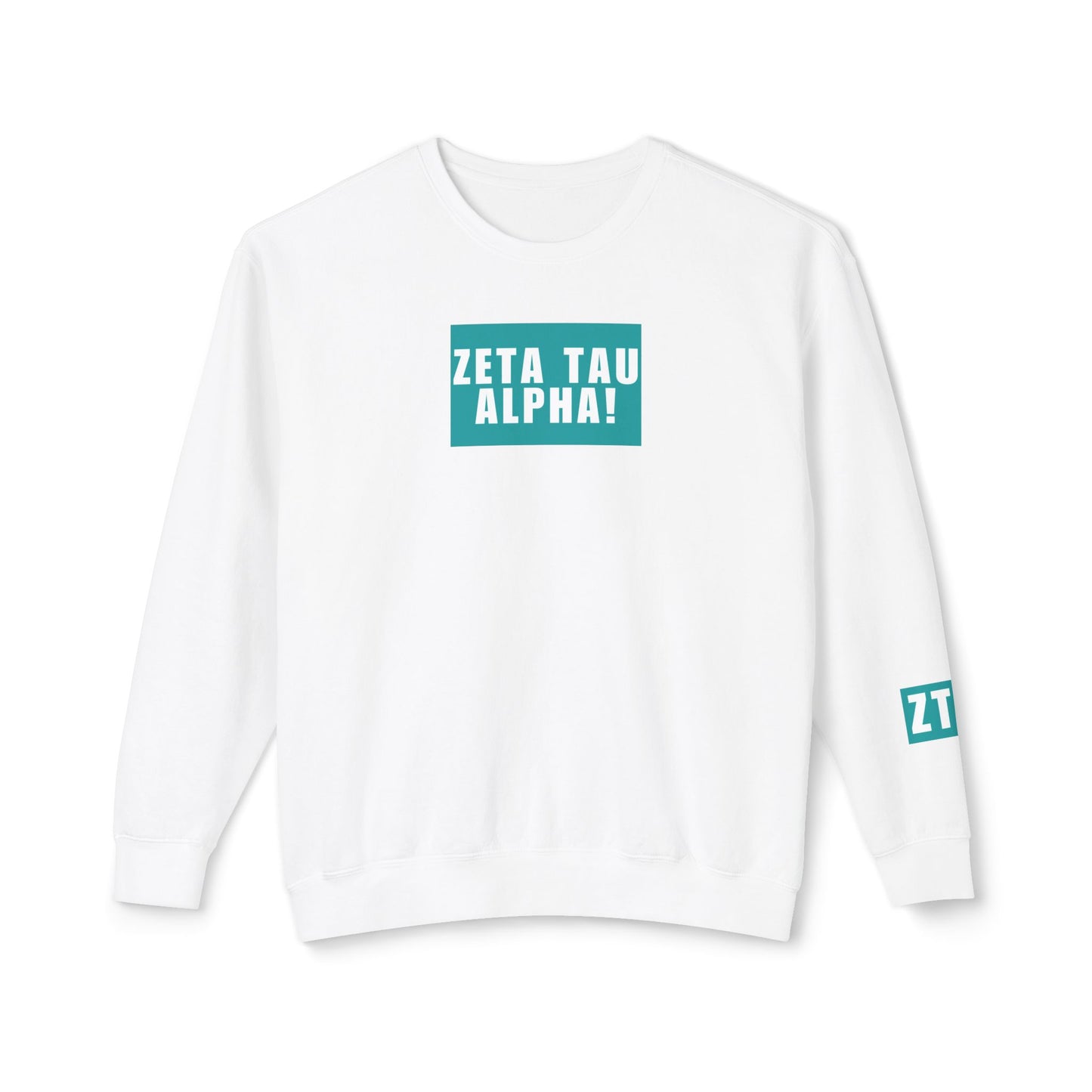 ZETA! Teal Crewneck