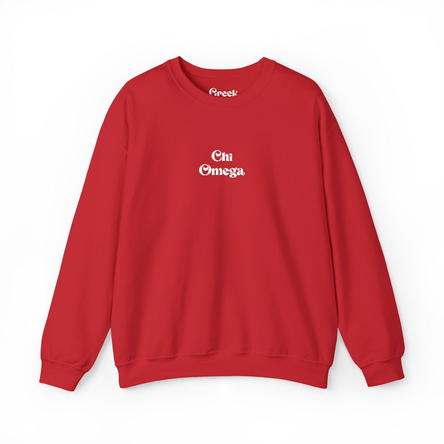 Chi Omega Embroidered Crewneck