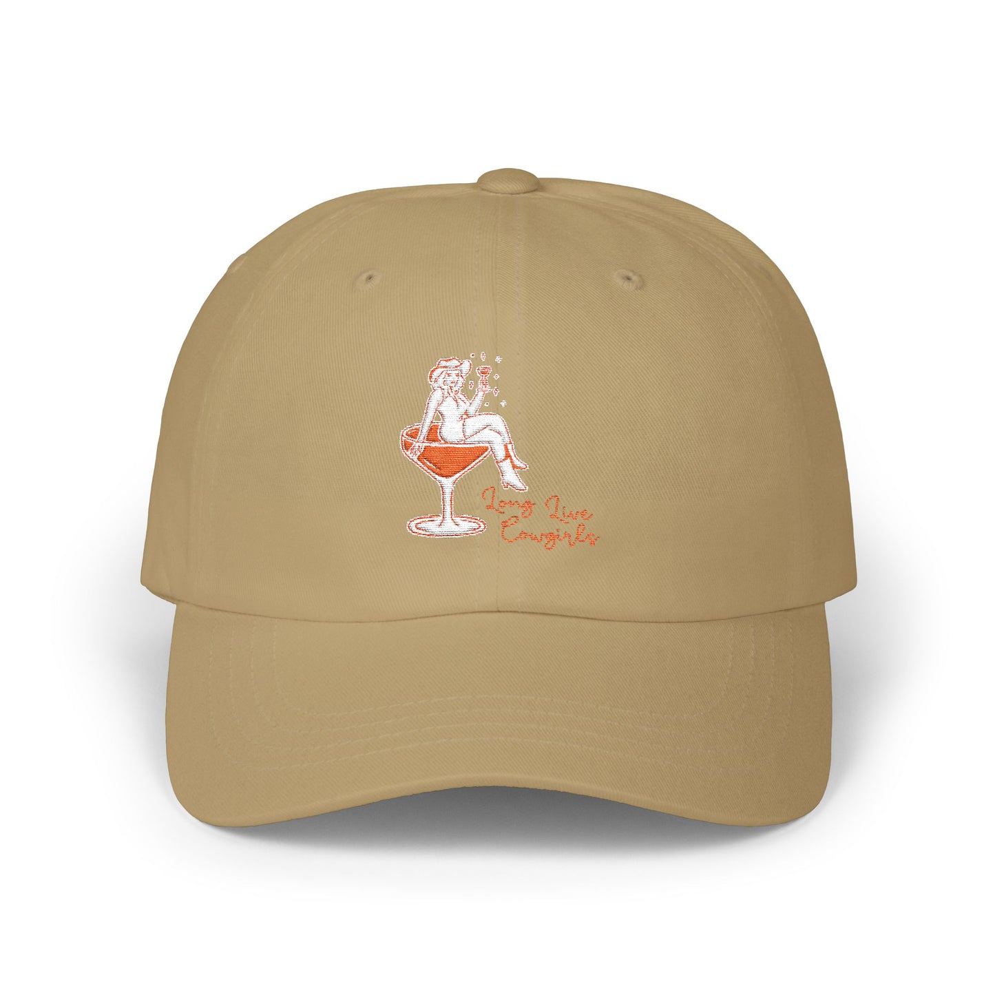 Long Live Cowgirls Embroidered Cap