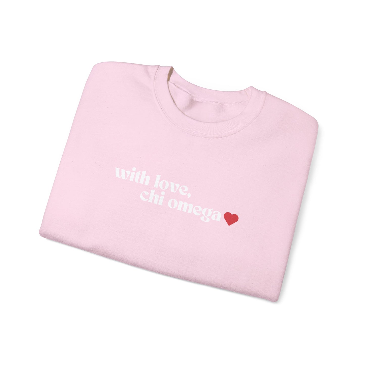 With Love, ChiO Crewneck