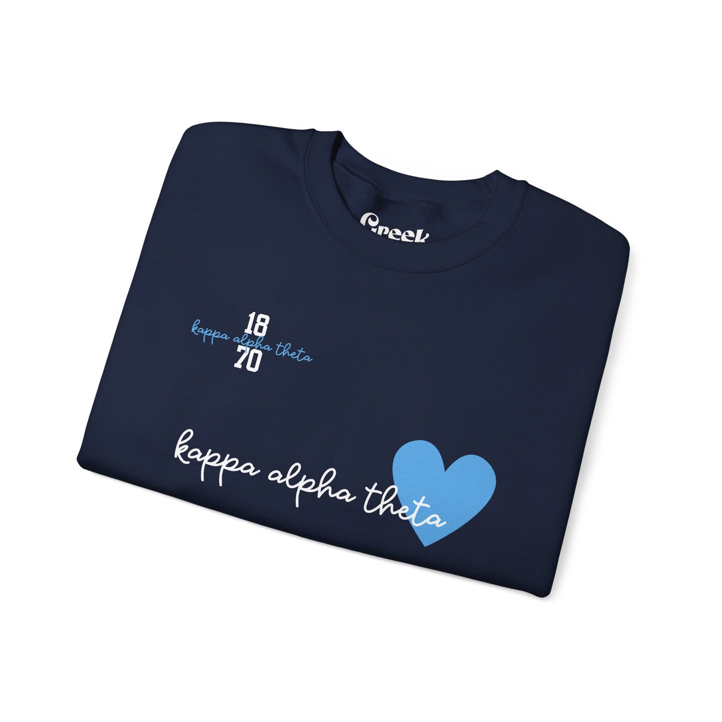 Theta Retro Love Crewneck