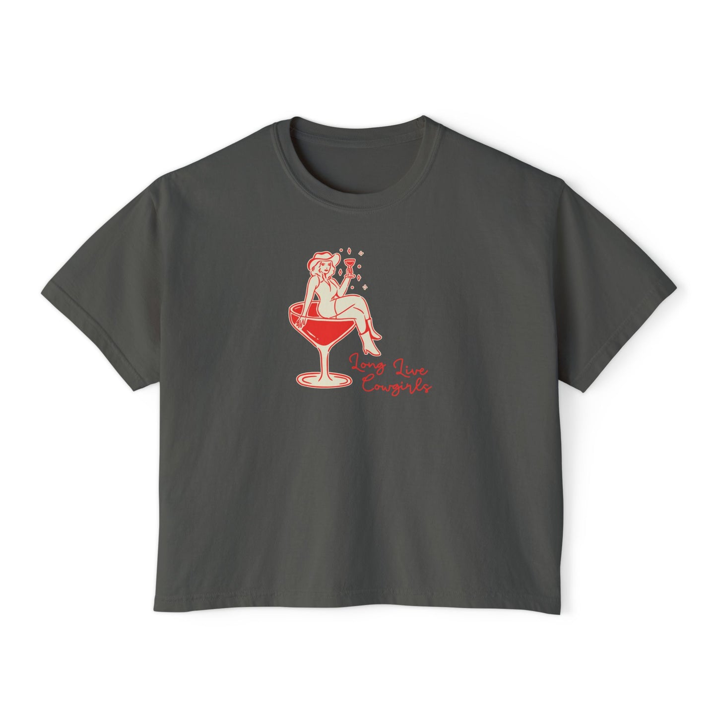 Long Live Cowgirls Boxy Tee