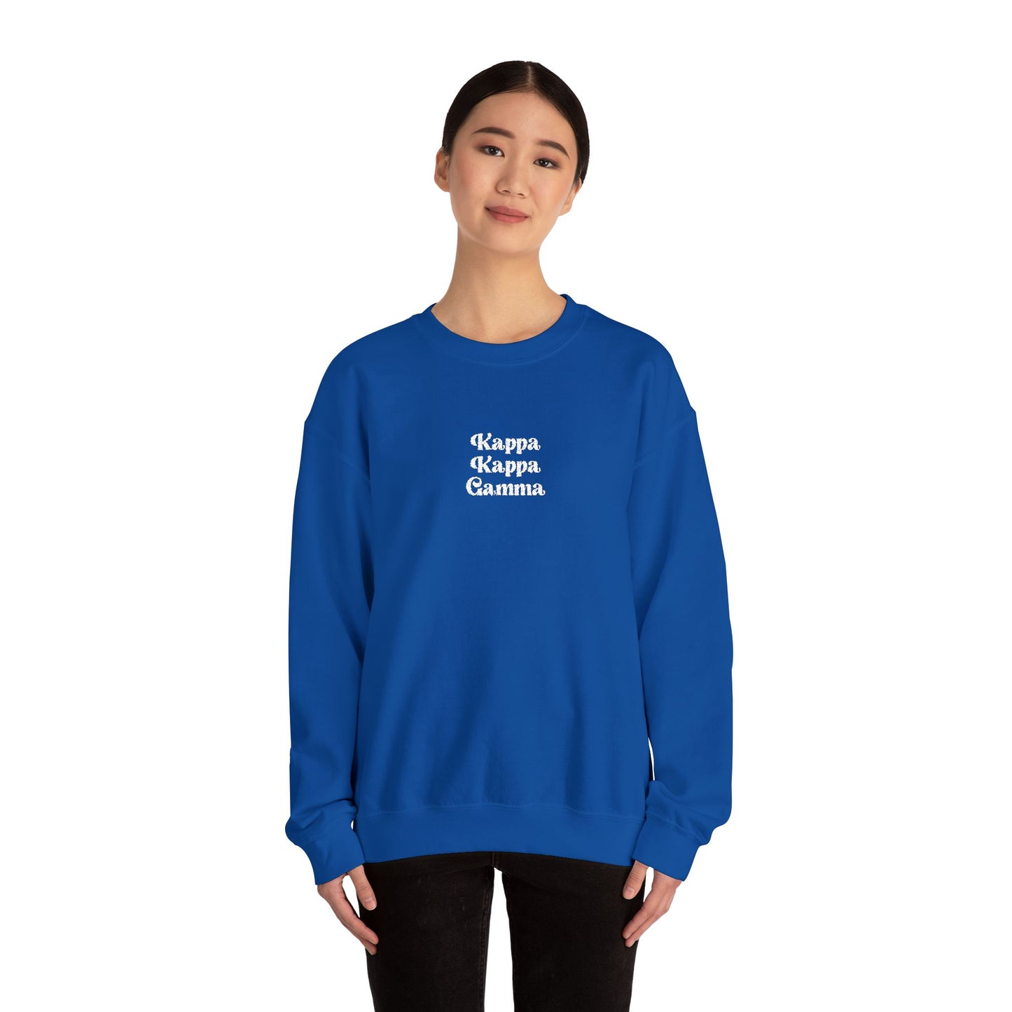 Kappa Kappa Gamma Embroidered Crewneck