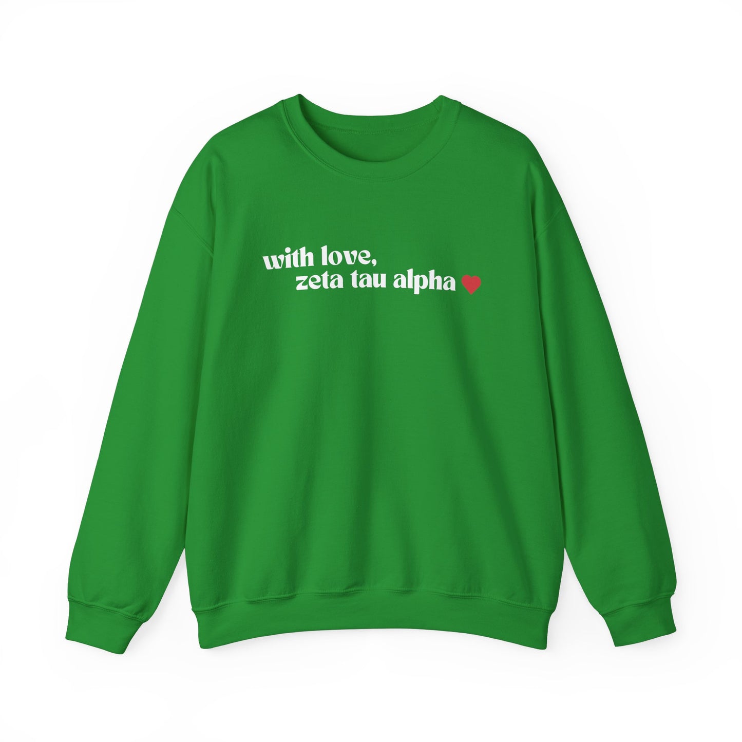 With Love, ZTA Crewneck