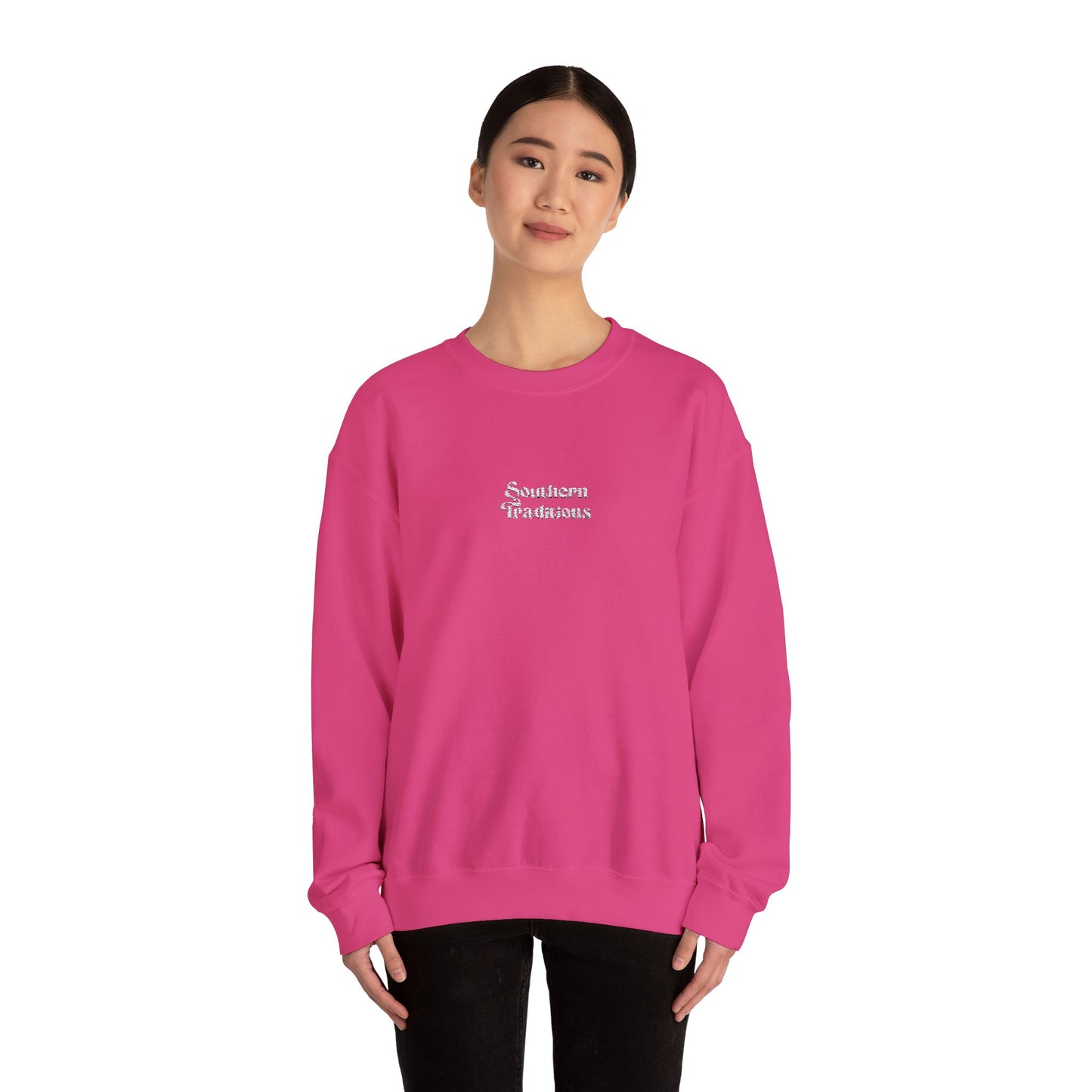 Southern Traditions Embroidered Crewneck