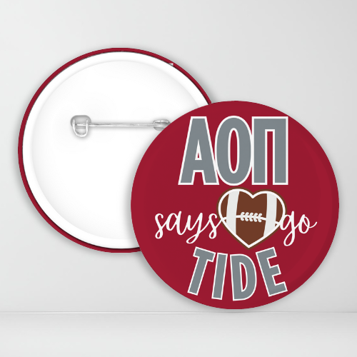 Alpha Omicron Pi Says Go...Football