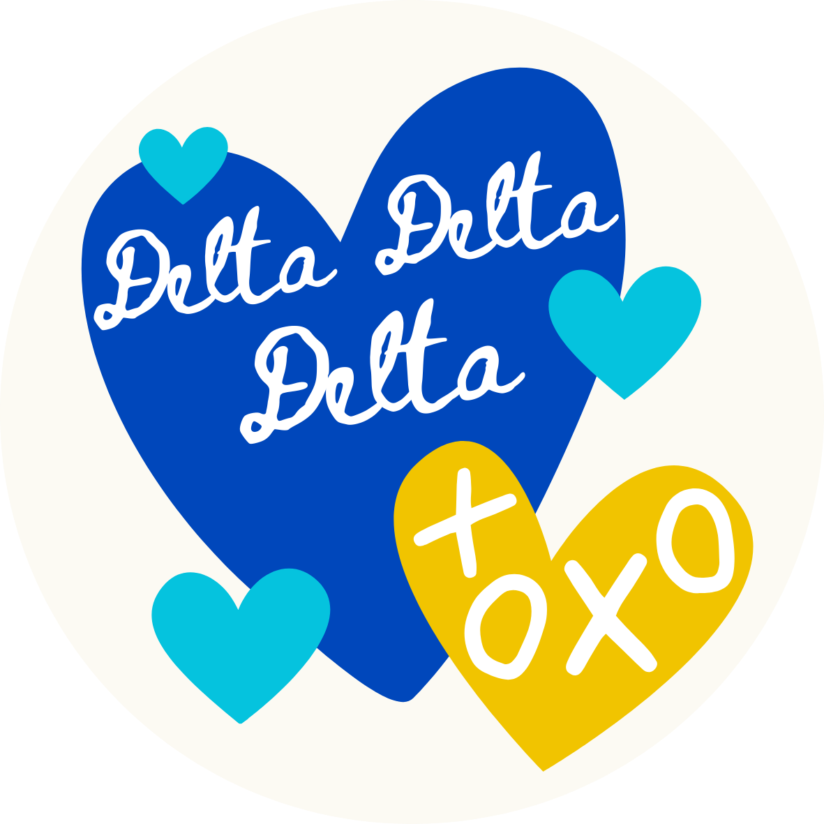 Xoxo Delta Delta Delta