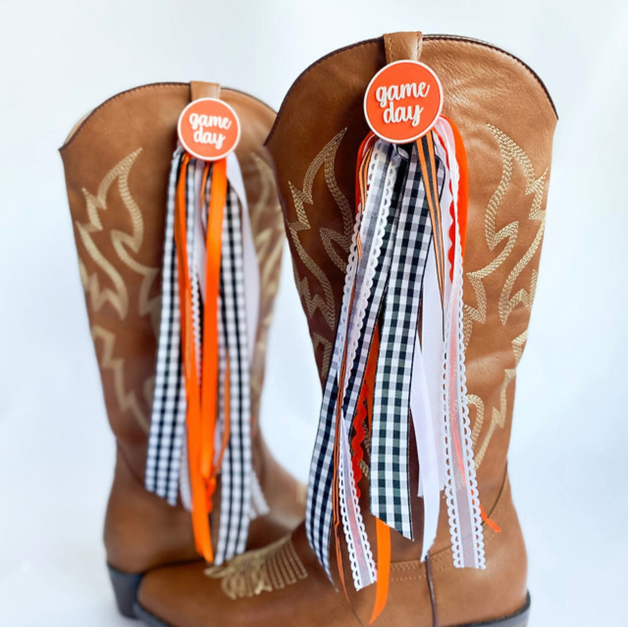 Orange Boot Button