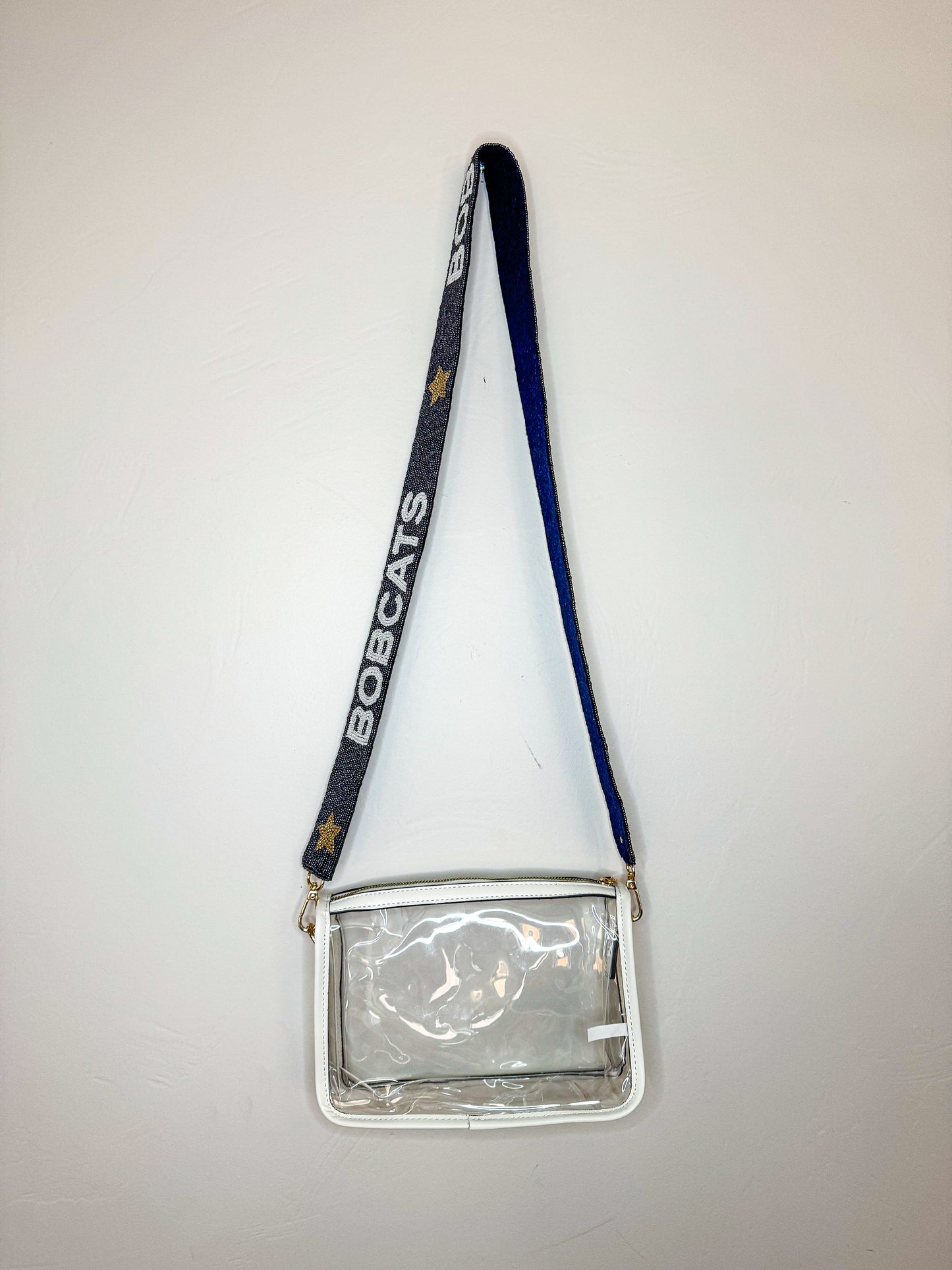 BOBCATS Beaded purse strap