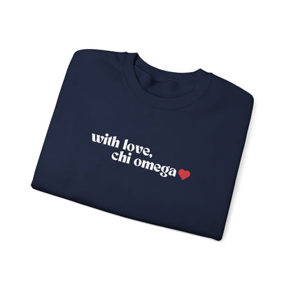 With Love, ChiO Crewneck