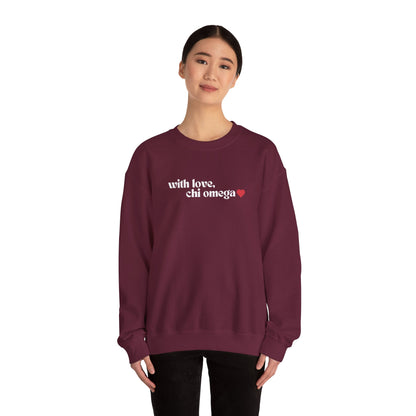 With Love, ChiO Crewneck