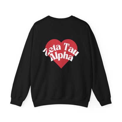 With Love, ZTA Crewneck
