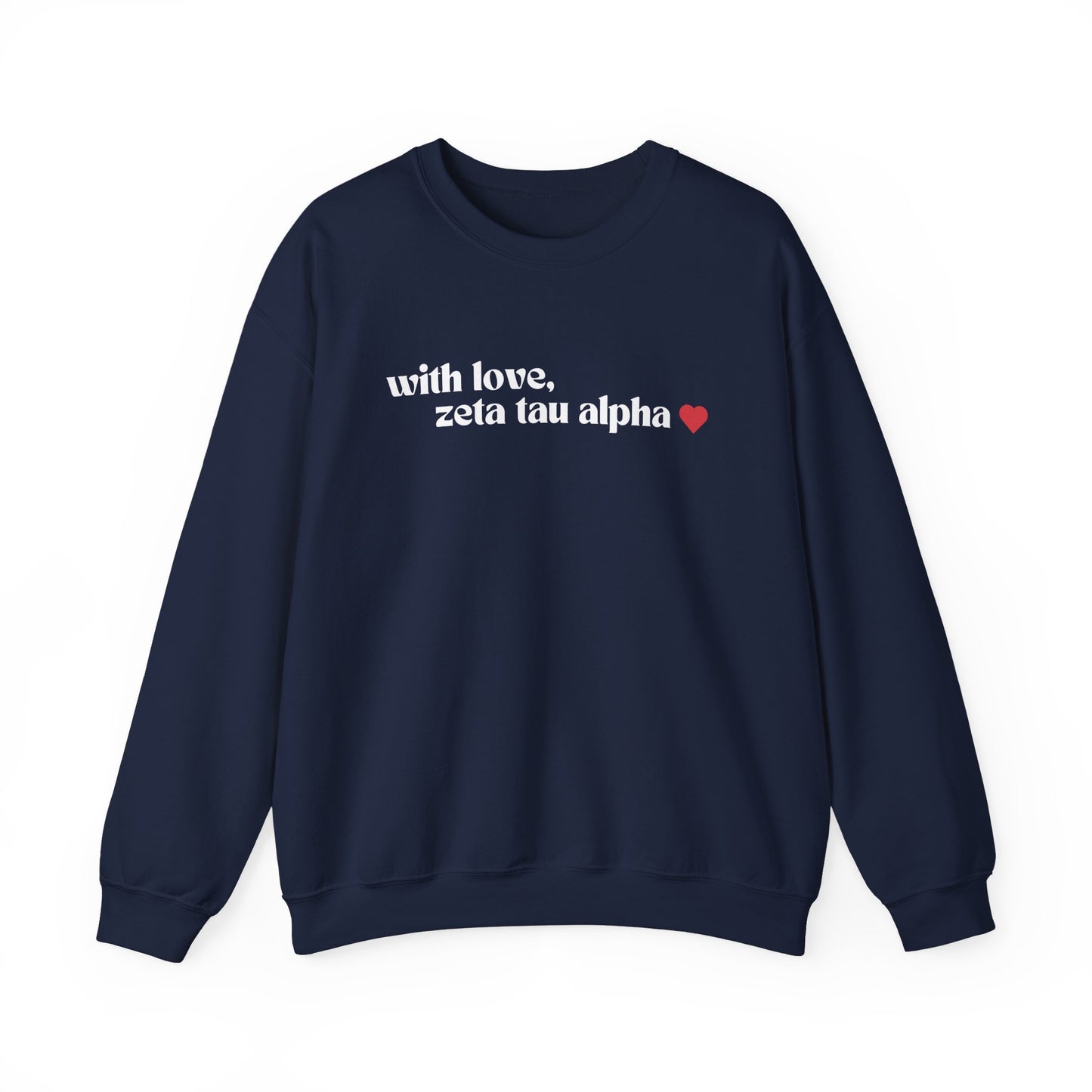 With Love, ZTA Crewneck