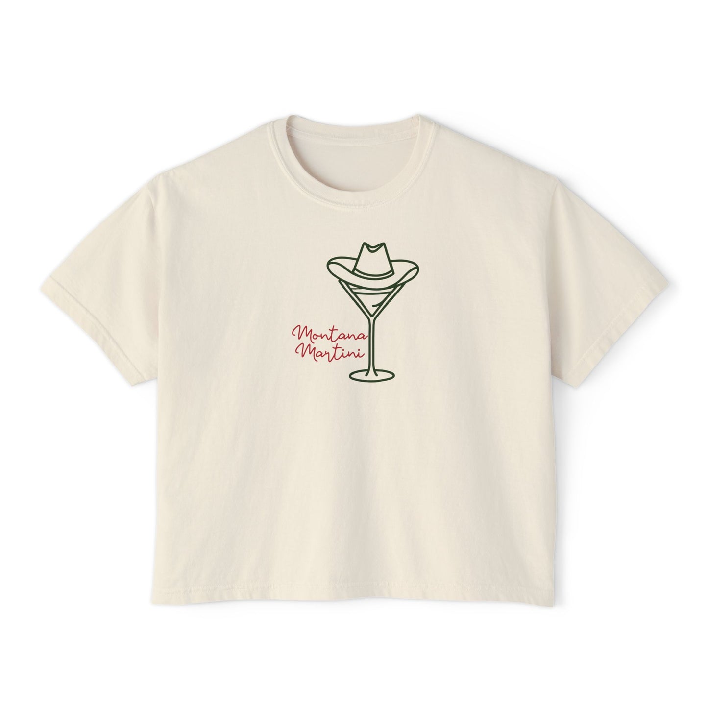 Montana Martini Boxy Tee