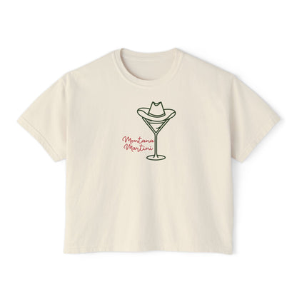Montana Martini Boxy Tee