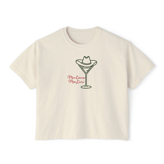 Montana Martini Boxy Tee