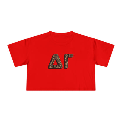 DG Cheetah Cropped Tee