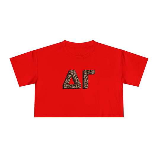 DG Cheetah Cropped Tee