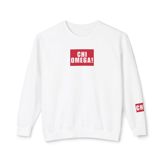 CHI O! Red Crewneck