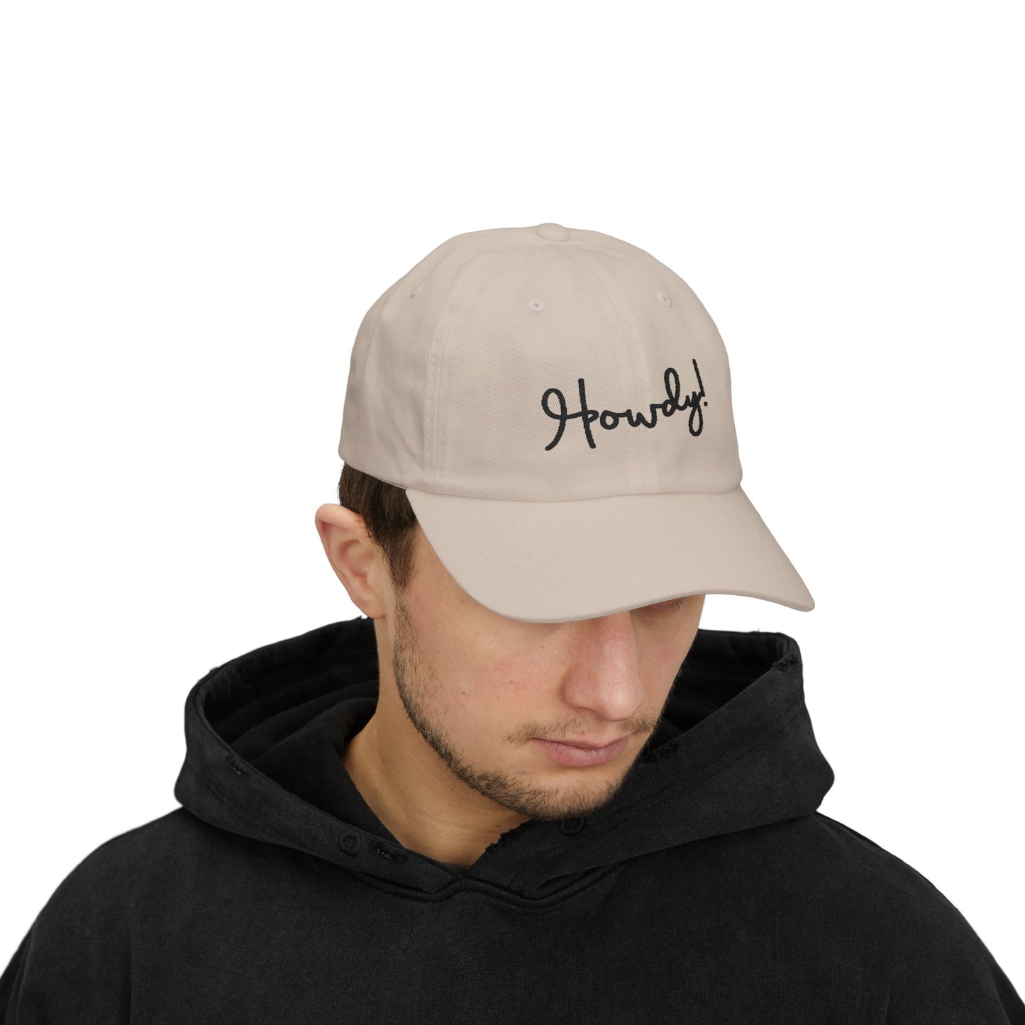 Howdy! Embroidered Cap
