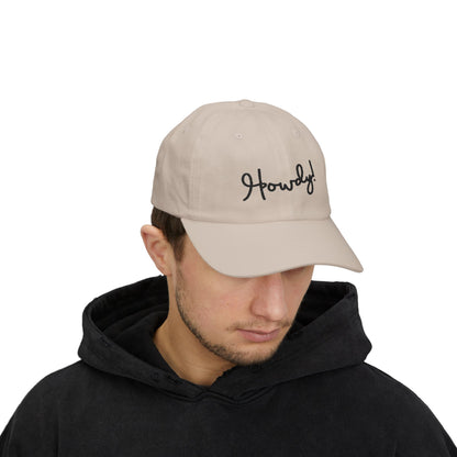 Howdy! Embroidered Cap