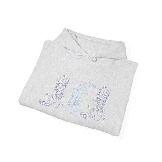 Triple Boot Hooded Sweatshirt