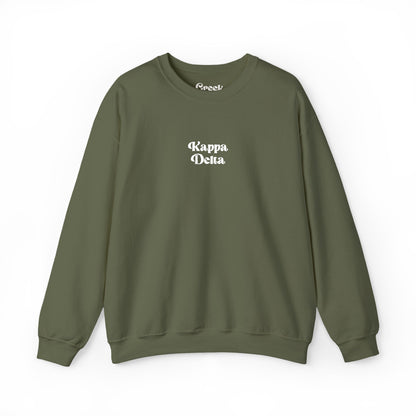 Kappa Delta Embroidered Crewneck