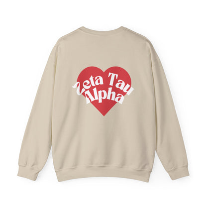With Love, ZTA Crewneck
