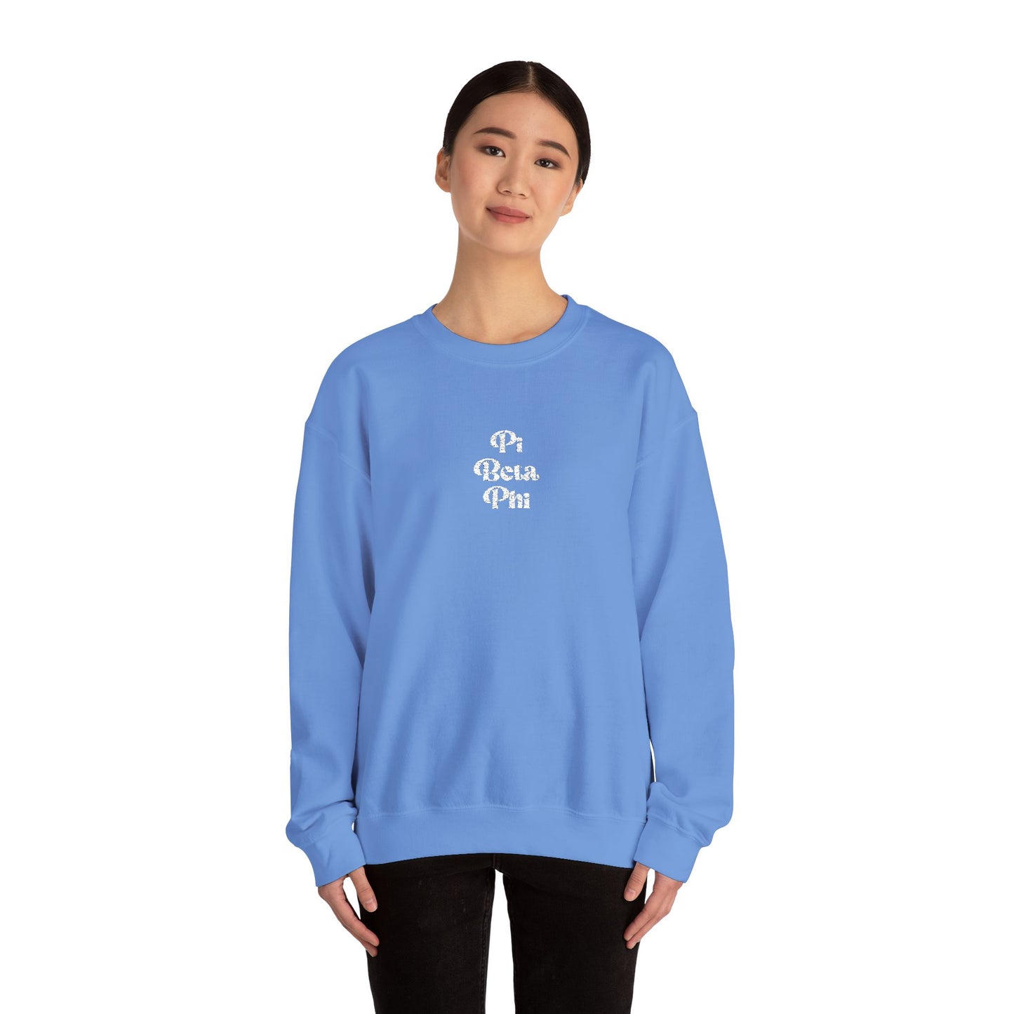 Pi Beta Phi Embroidered Crewneck