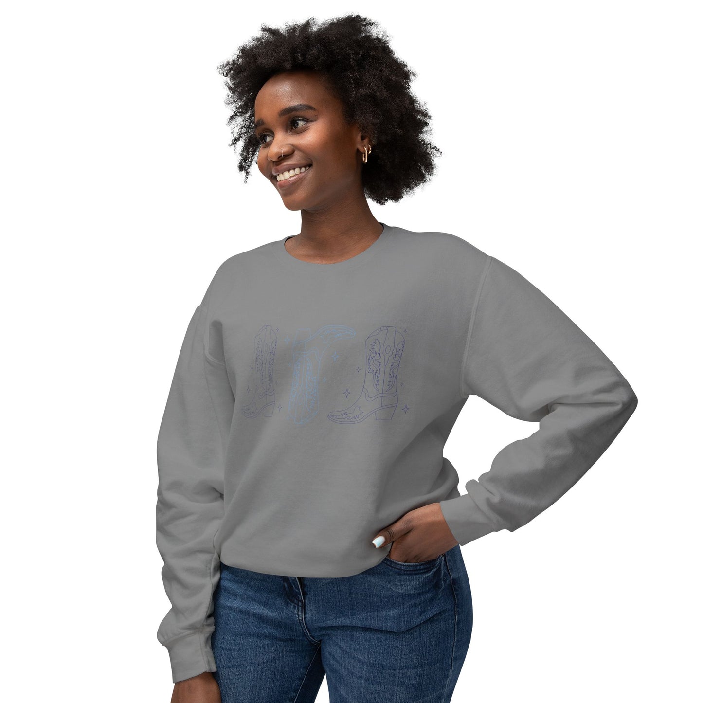 Triple Boot Crewneck