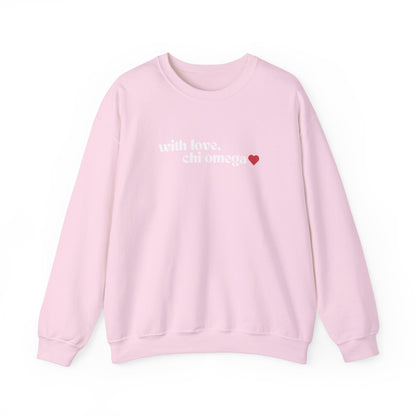 With Love, ChiO Crewneck