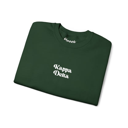 Kappa Delta Embroidered Crewneck