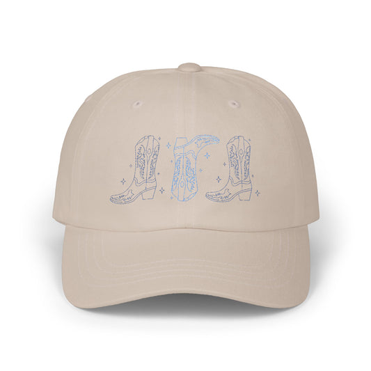Triple Boot Embroidered Cap