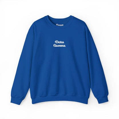 Delta Gamma Embroidered Crewneck